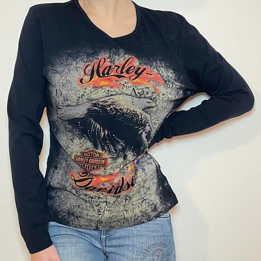 Long Sleeve Harley Davidson Shirt